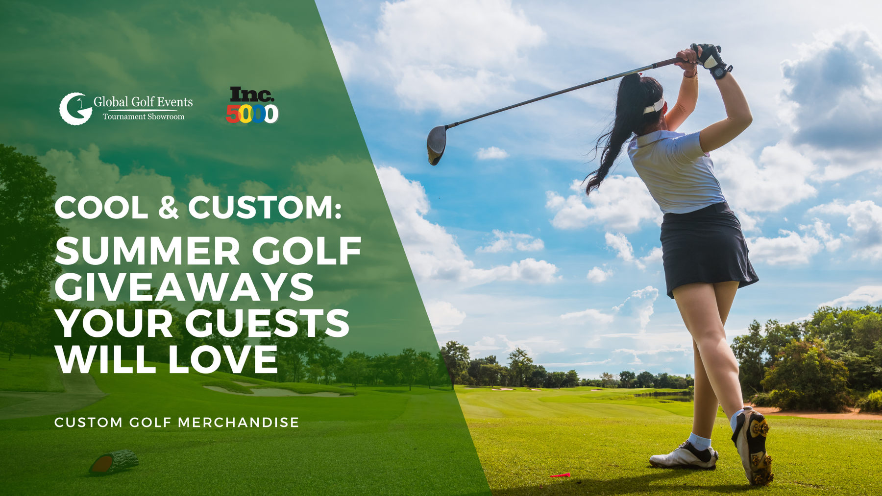 Cool & Custom: Summer Golf Giveaways Your Guests Will Love