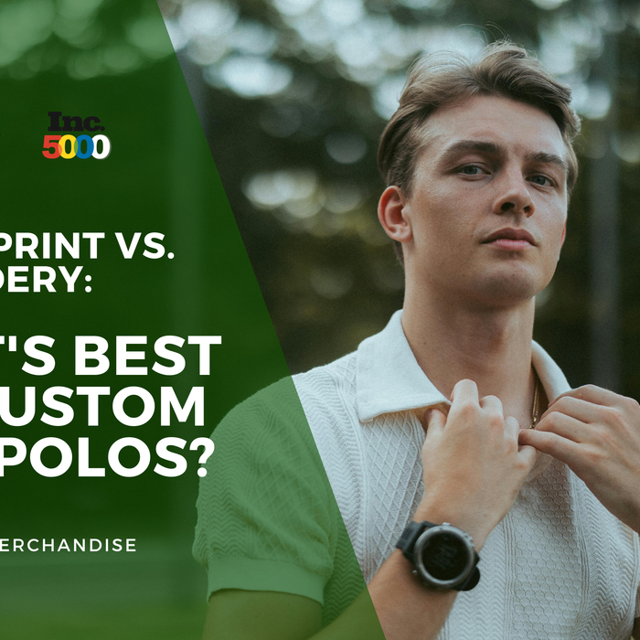 Screen Print vs. Embroidery: What's Best for Custom Golf Polos?