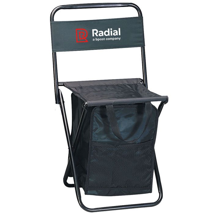 Golf Folding Chair with Cooler-Tournamentshowroom.com