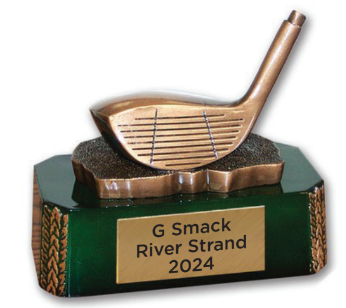Golf Awards - Driver Head 6" Award.