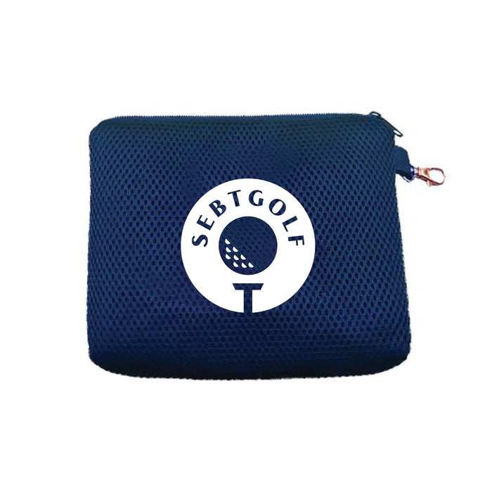 Mesh Zipper Golf Valuable Bag-Tournamentshowroom.com
