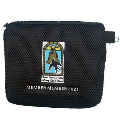 Mesh Zipper Golf Valuable Bag-Tournamentshowroom.com