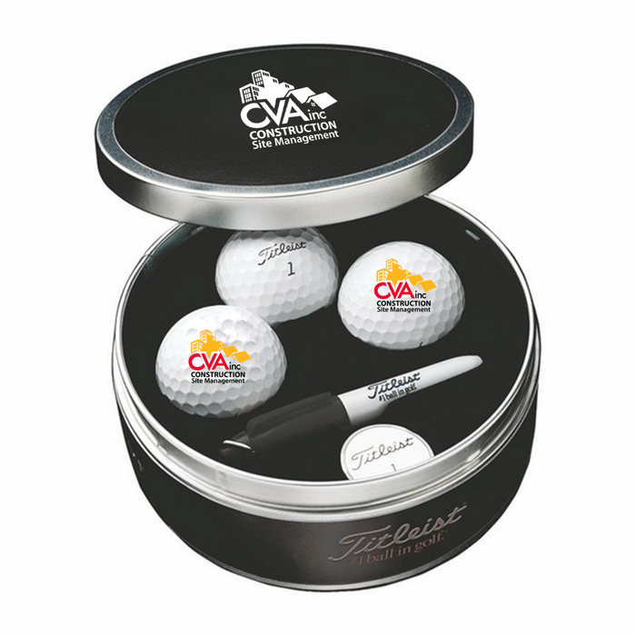 3-Golf Ball TeeBox Tin