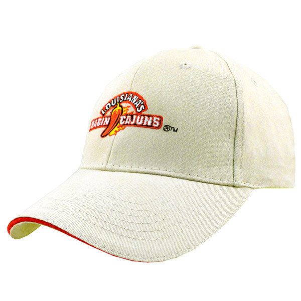 Brushed Cotton Sandwich Visor Golf Cap Embroidered with your Logo