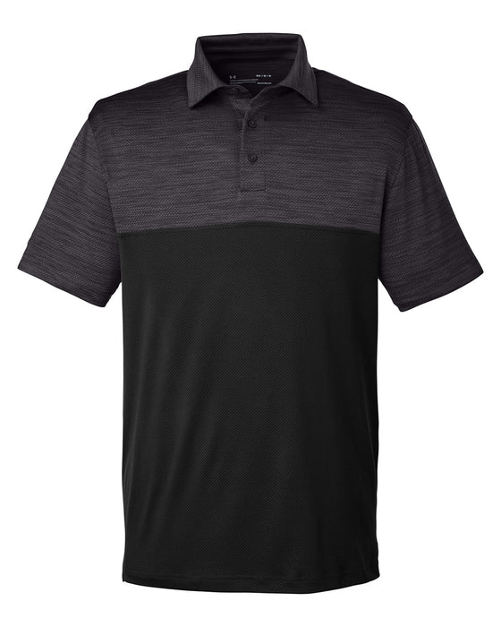 Custom Logo  Embroidered Under Armour Men's Corporate Colorblock Polo