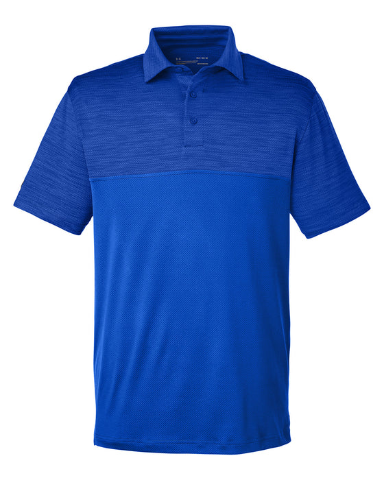 Custom Logo  Embroidered Under Armour Men's Corporate Colorblock Polo