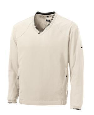 Custom Logo Golf V-Neck Windshirt Nike Embroidered
