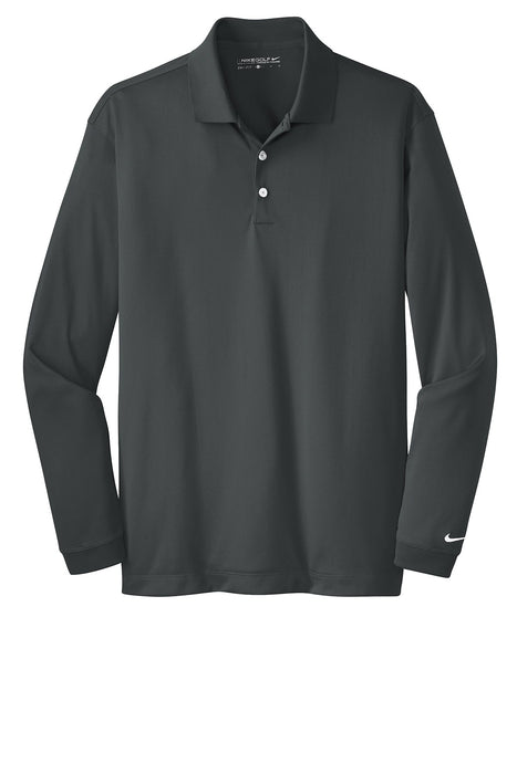 Custom Logo Embroidered  Nike Golf Long Sleeve Dri-FIT Stretch Tech Polo