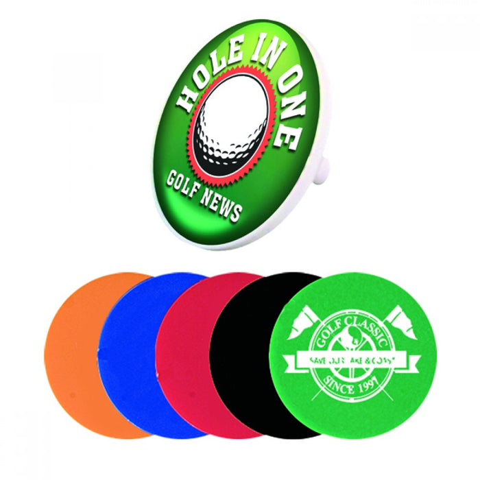 Custom Logo Full Color Digital Golf Ball Marker