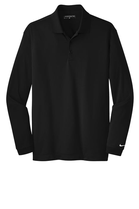 Custom Logo Embroidered  Nike Golf Long Sleeve Dri-FIT Stretch Tech Polo