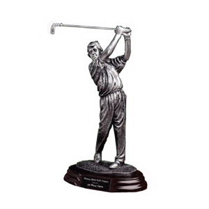 Pewter Customized Golf Statues