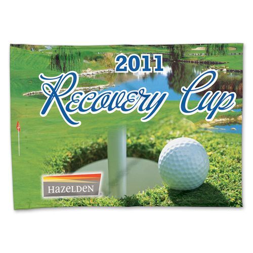 Economy Full Color Golf Pin Flags 1 side and two sided option