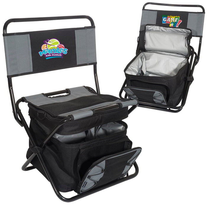 Custom Logo Golf Folding Cooler Chair