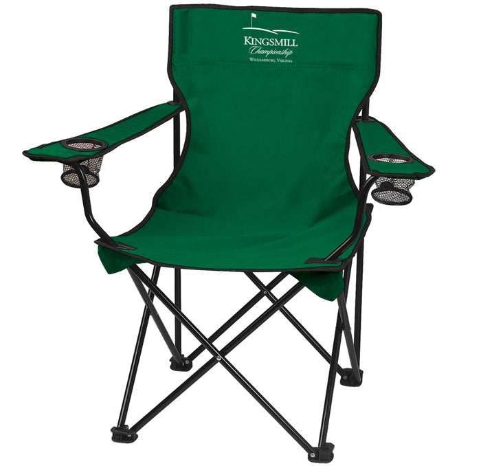 Logo Printed Golf Folding Chair With Carrying Bag