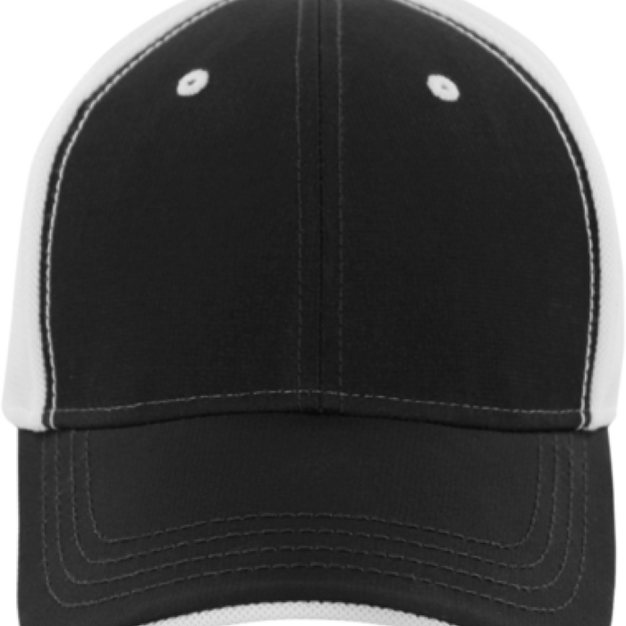 Ahead Textured Poly/Mesh Back Golf Cap Embroidered with Your Logo-Tournamentshowroom.com