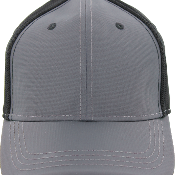Ahead Textured Poly/Mesh Back Golf Cap Embroidered with Your Logo-Tournamentshowroom.com