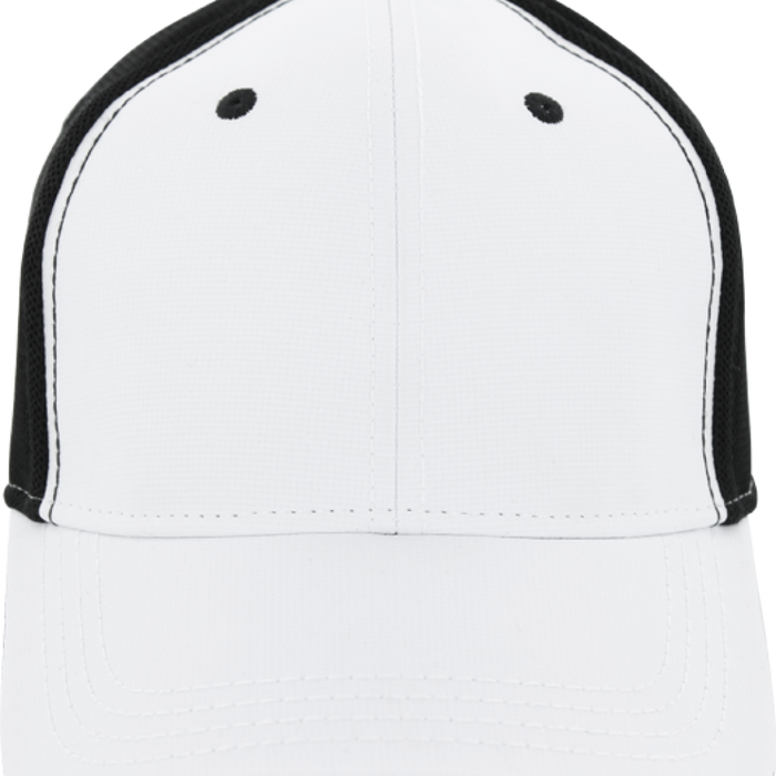 Ahead Textured Poly/Mesh Back Golf Cap Embroidered with Your Logo-Tournamentshowroom.com