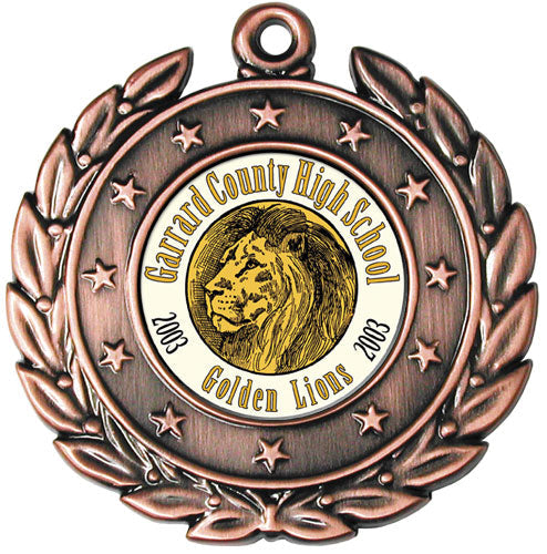 Custom Logo 2 Corporate Golf Medals