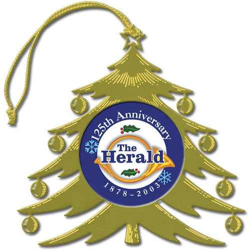 Stock Christmas Tree Golf Ornament