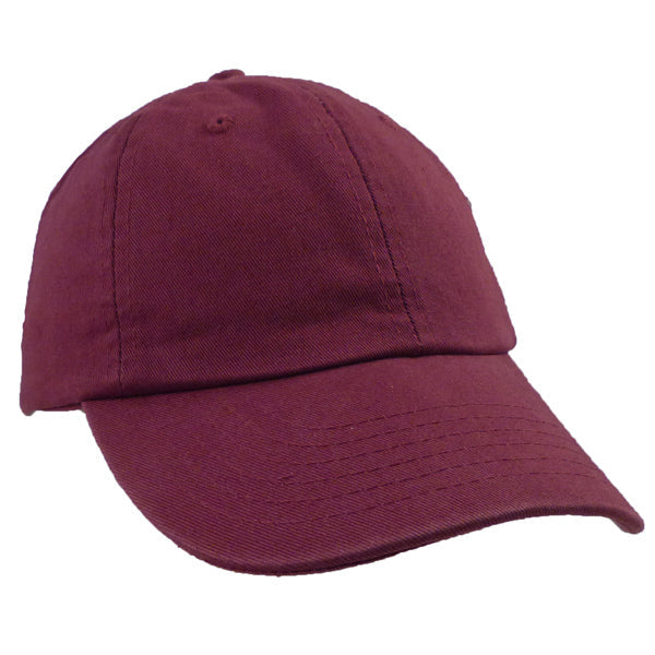 Unconstructed Washed Cotton Twill Golf Cap Embroidered with Your Logo