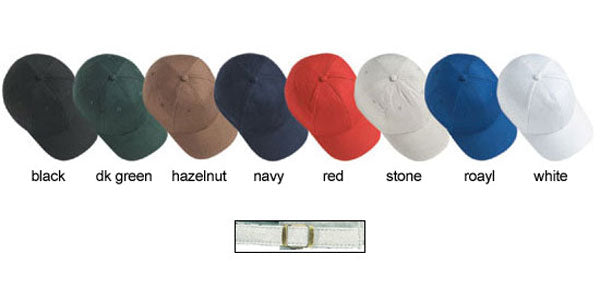 Constructed Heavy Brushed Cotton Twill Cap