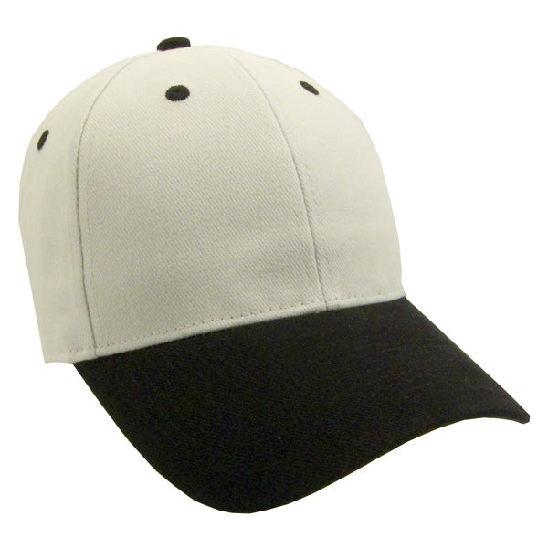 Heavyweight Two Tone Golf Cap Embroidered with Your Logo