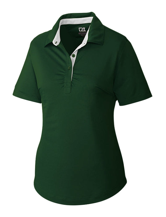 Custom Logo Embroidered Ladies' Cutter & Buck DryTec Alder Golf Polo Shirt