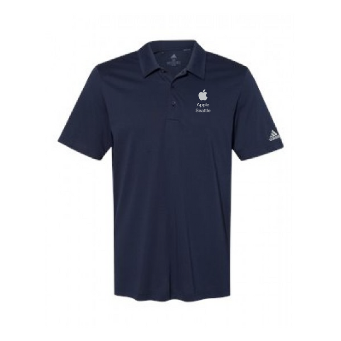 Custom Logo Embroidered Men's Adidas Cotton Blend Sport Shirt