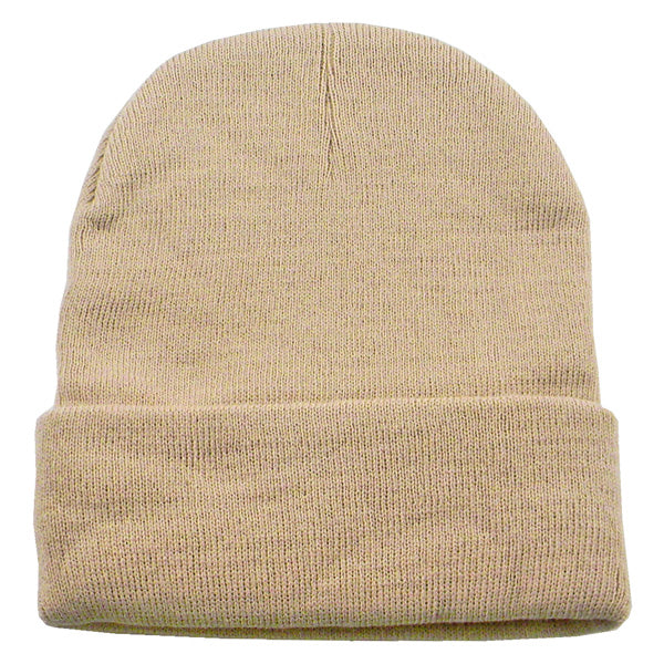 Long Knit Beanie  Embroidered with Your Logo