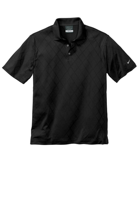 Custom Logo Embroidered Nike Mens Dri-FIT Cross-Over Texture Polo