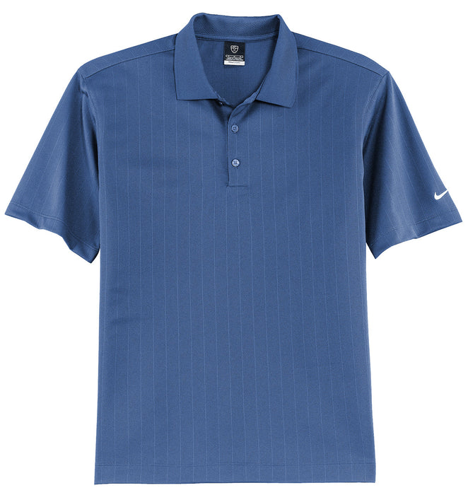 Custom Logo Embroidered Nike Dri-FIT UV Textured Golf Shirt