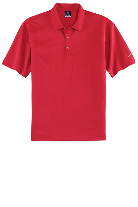 Custom Logo Embroidered Nike Dri-FIT UV Textured Golf Shirt
