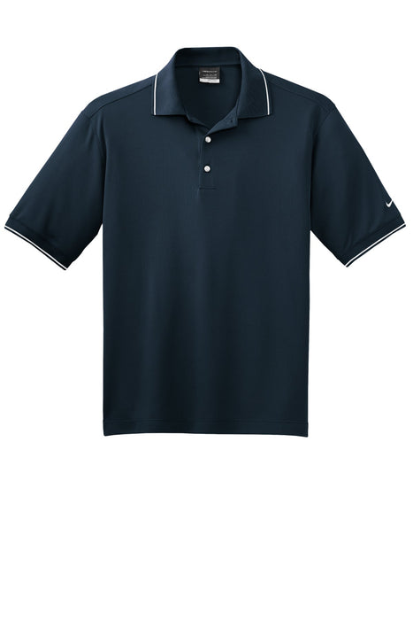 Custom Logo Embroidered Nike Men's Dri-FIT Classic Tipped Sport Shirt