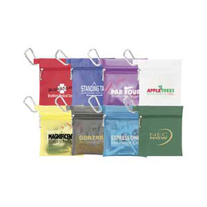 Custom Golf Tee Pack with Golf Tools and Sunblock Packets