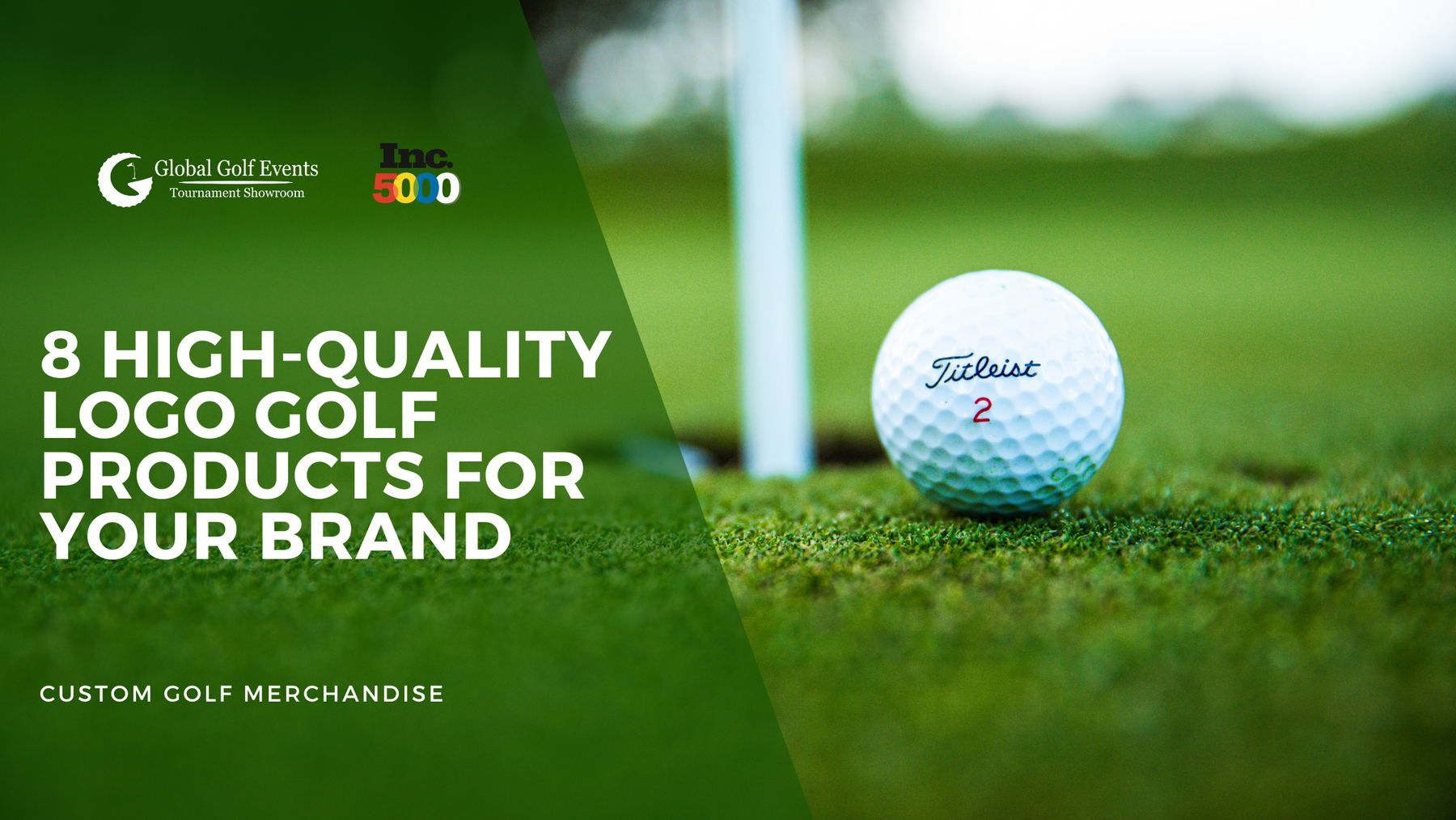 8 High-Quality Logo Golf Products for Your Brand