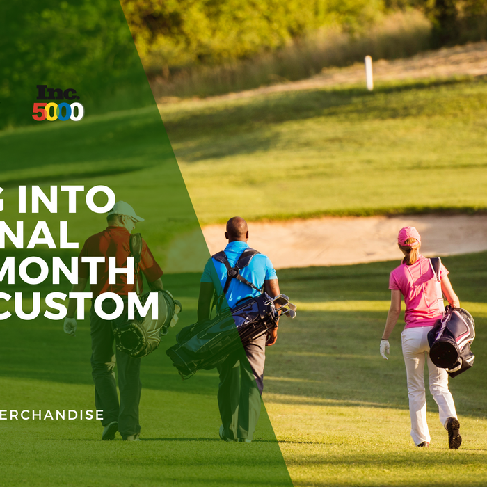 Swing Into National Golf Month with Custom Swag&nbsp;