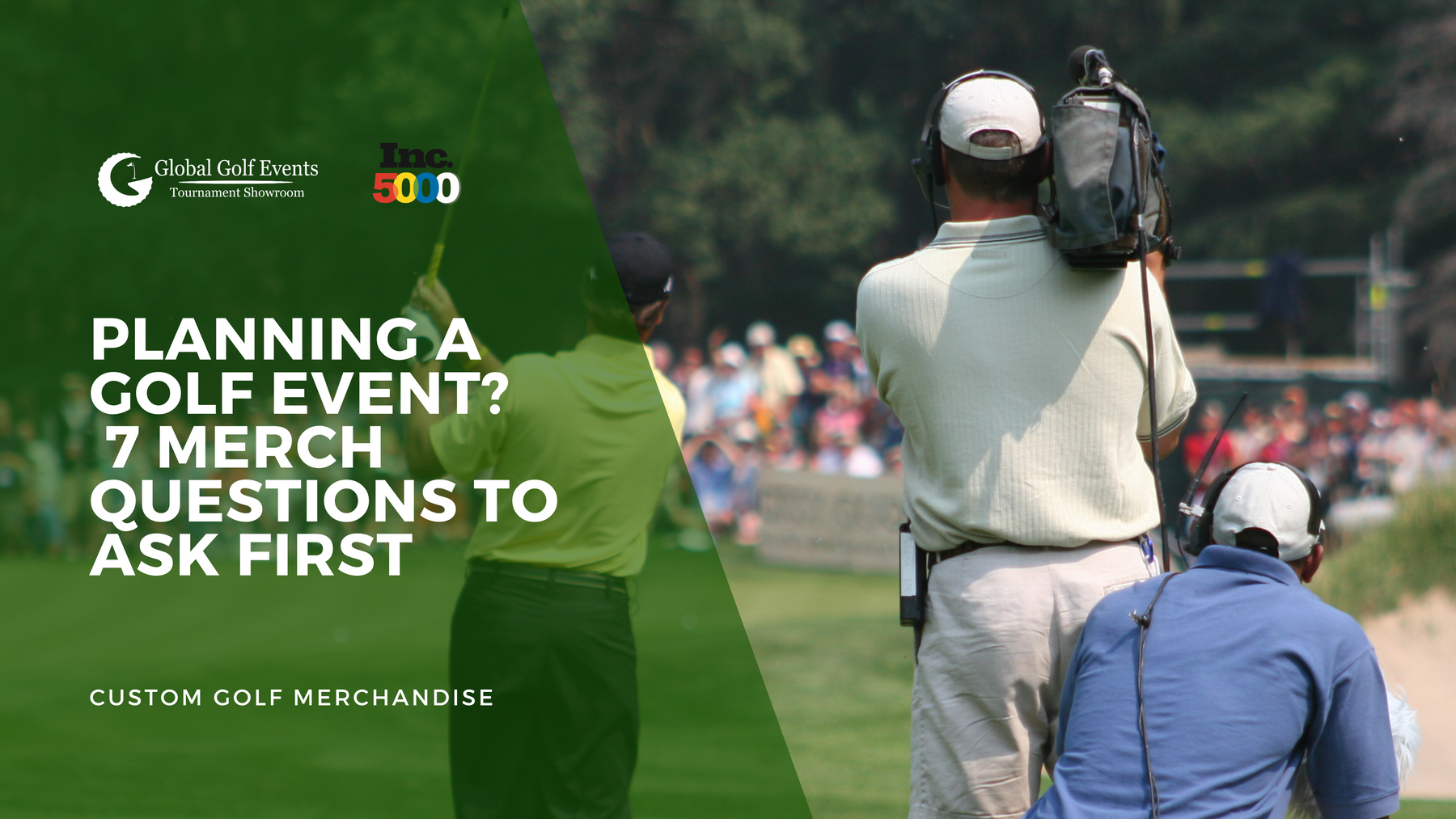 Planning a Golf Event? 7 Merch Questions to Ask First