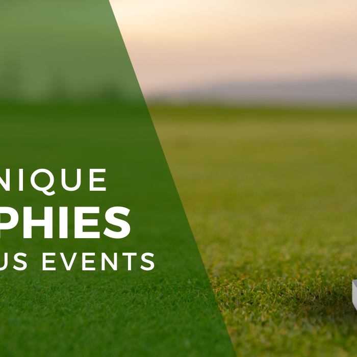 The Art of Crafting Unique Golf Trophies for Prestigious Events