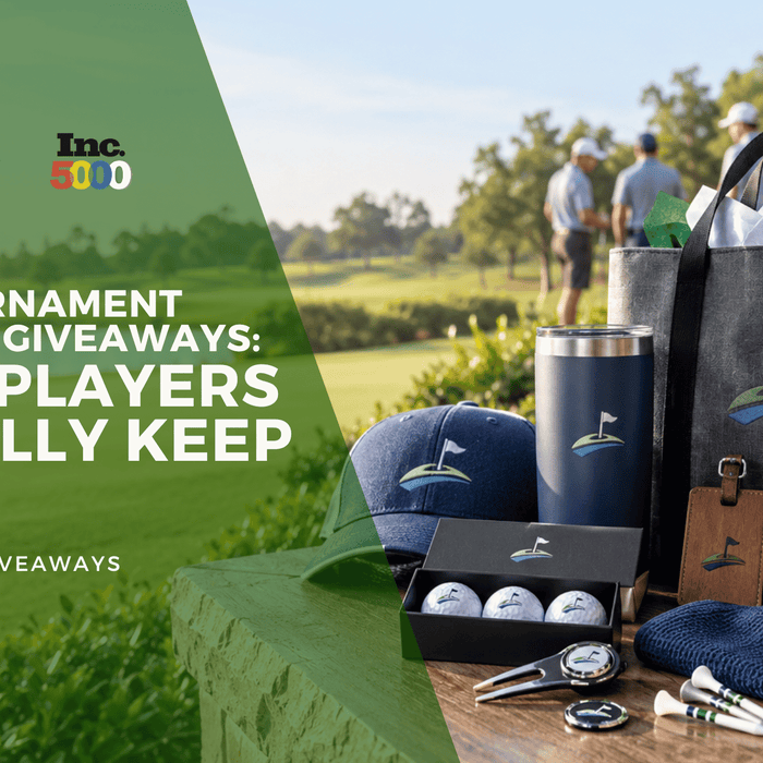 Golf Tournament Gifts and Giveaways: What Players Actually Keep