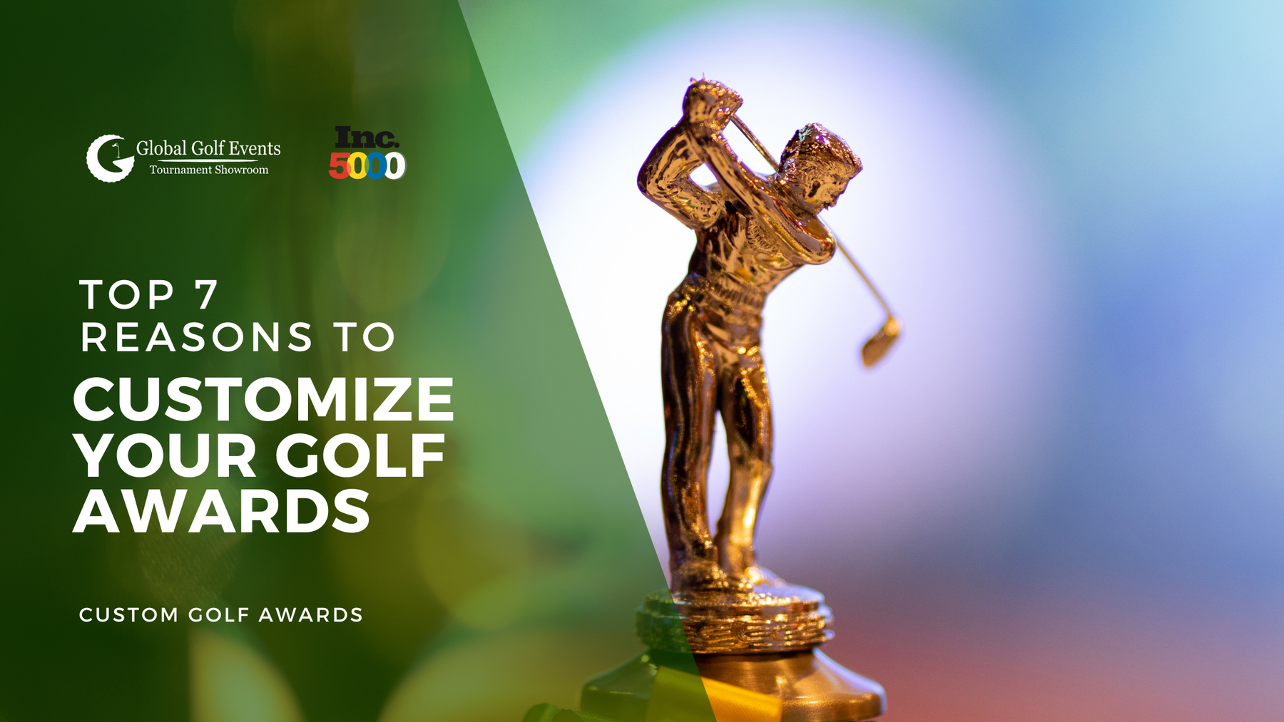 Top 7 Reasons to Customize Your Golf Awards