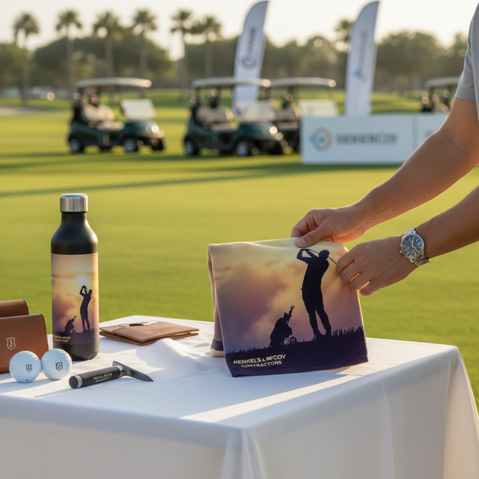 Custom Logo Greenskeeper's Companion Towel