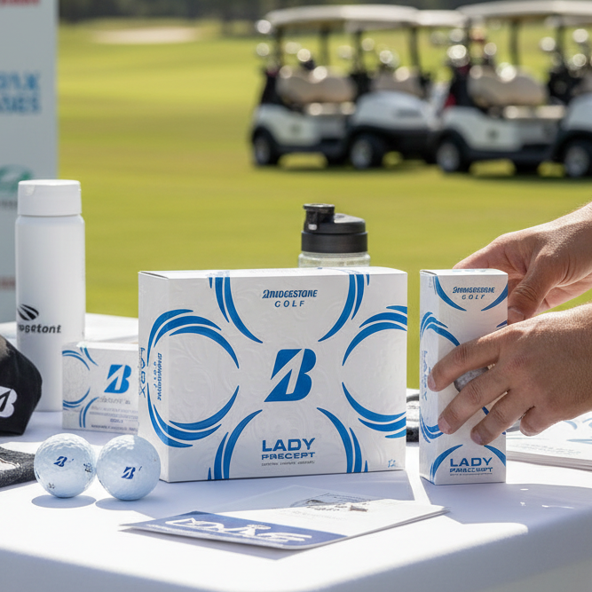 Custom Logo Bridgestone Lady Precept Golf Balls
