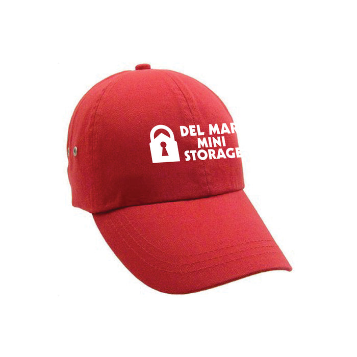 Unconstructed Extended Bill Golf Cap Embroidered with Your Logo