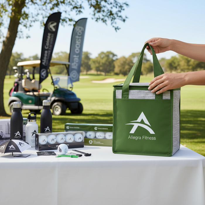 Custom Logo Insulated Golf Trek Pro Cooler Tote
