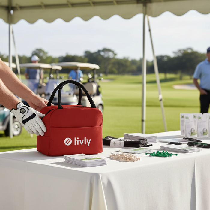 Custom Logo Water-Resistant Golf Lunch Bag – Dry Cove Cooler