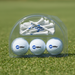 Custom Logo 3-Golf Ball Tournament Pack - Tournamentshowroom.com