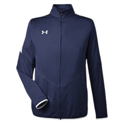 Custom Logo  Embroidered Under Armour Men's Rival Knit Jacket