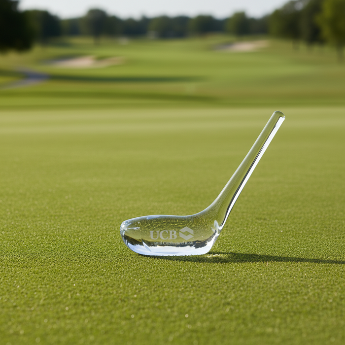 Custom Logo Glass Driver Golf Award
