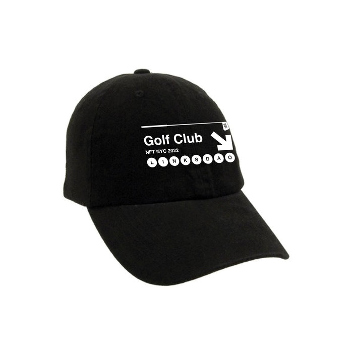 Unconstructed Deluxe Cotton Washed Brushed Golf Cap Embroidered with Your Logo