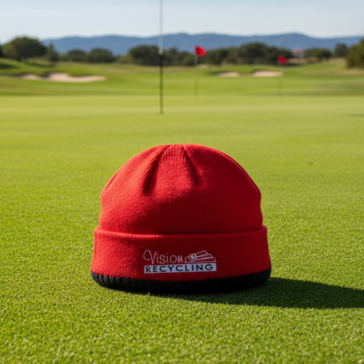 Custom Logo Knitted Beanie W/Fleece Ear Lining Embroidered - Tournamentshowroom.com